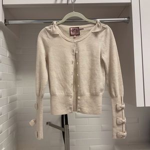 Juicy couture button up sweater